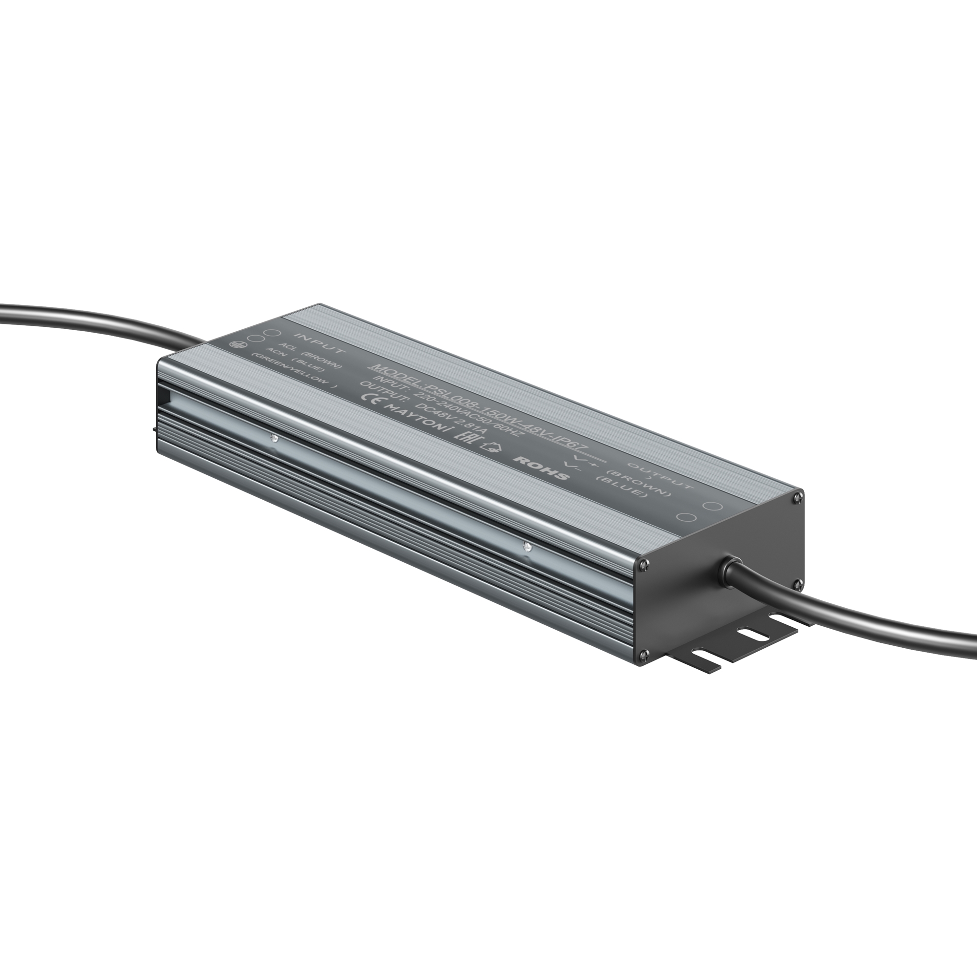 RENDER_PSL008-150W-48V-IP67_on_w_standard RENDER PSL008 150W 48V IP67 on w standard