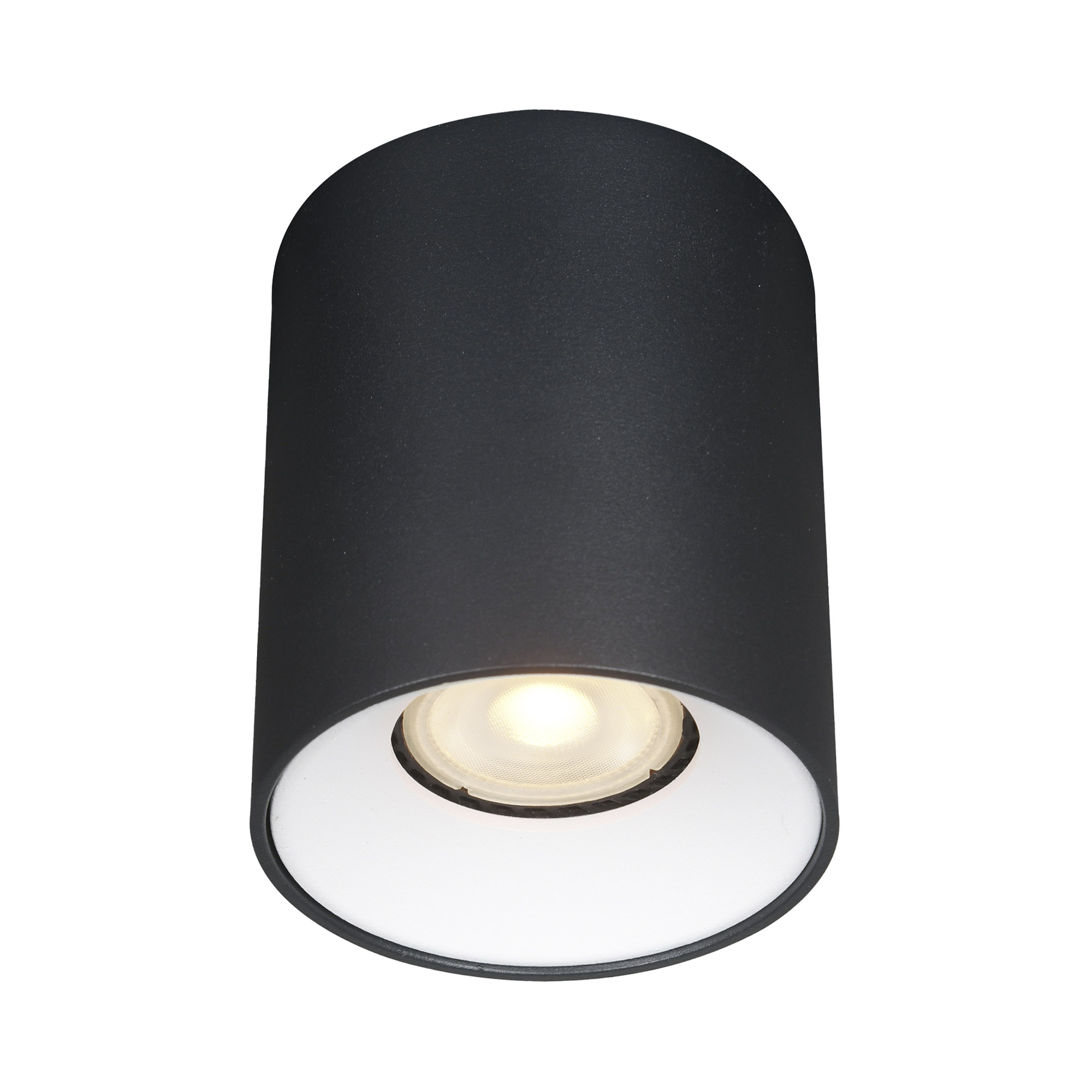 ST167.452.01_01W ST167.452.01 Светильник потолочный Черный GU10 1*50W IP20 D80xH95 220V Без ламп Накладные светильники — изображение 1