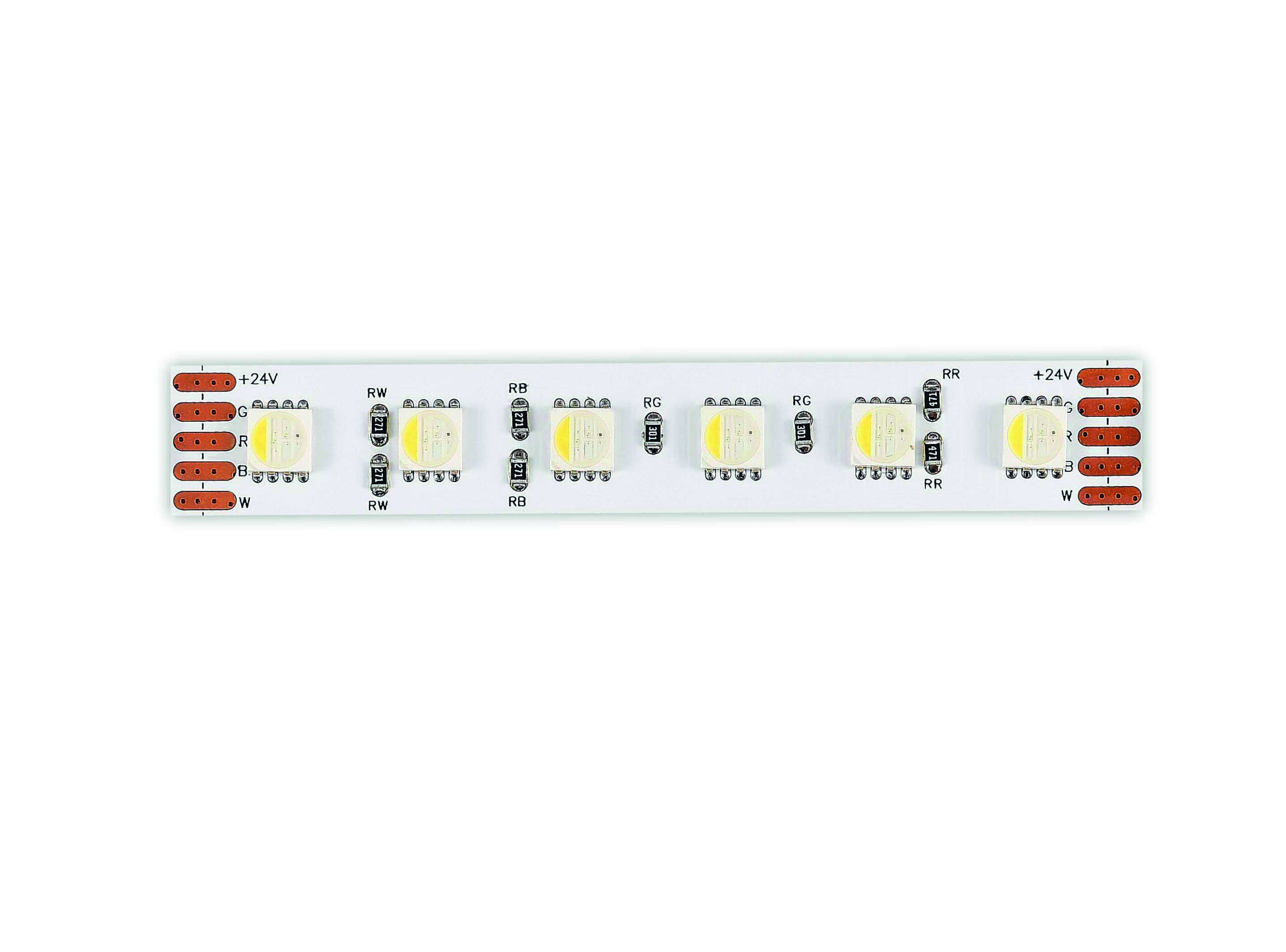 ST5005.418.20RGBW.1 Светодиодная лента 18Вт/м (сум.) 4000К 110Лм/м (для бел.) Ra90 IP20 L5000xW12 24 Светодиодные ленты